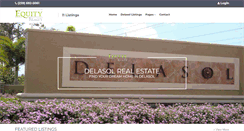 Desktop Screenshot of delasol.com