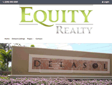 Tablet Screenshot of delasol.com